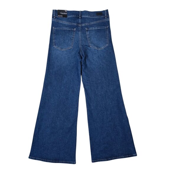 Sofia Vergara Jeans Super High Rise Wide Leg Margot Women's Size 2-18 Dark Blue - Picture 10 of 14